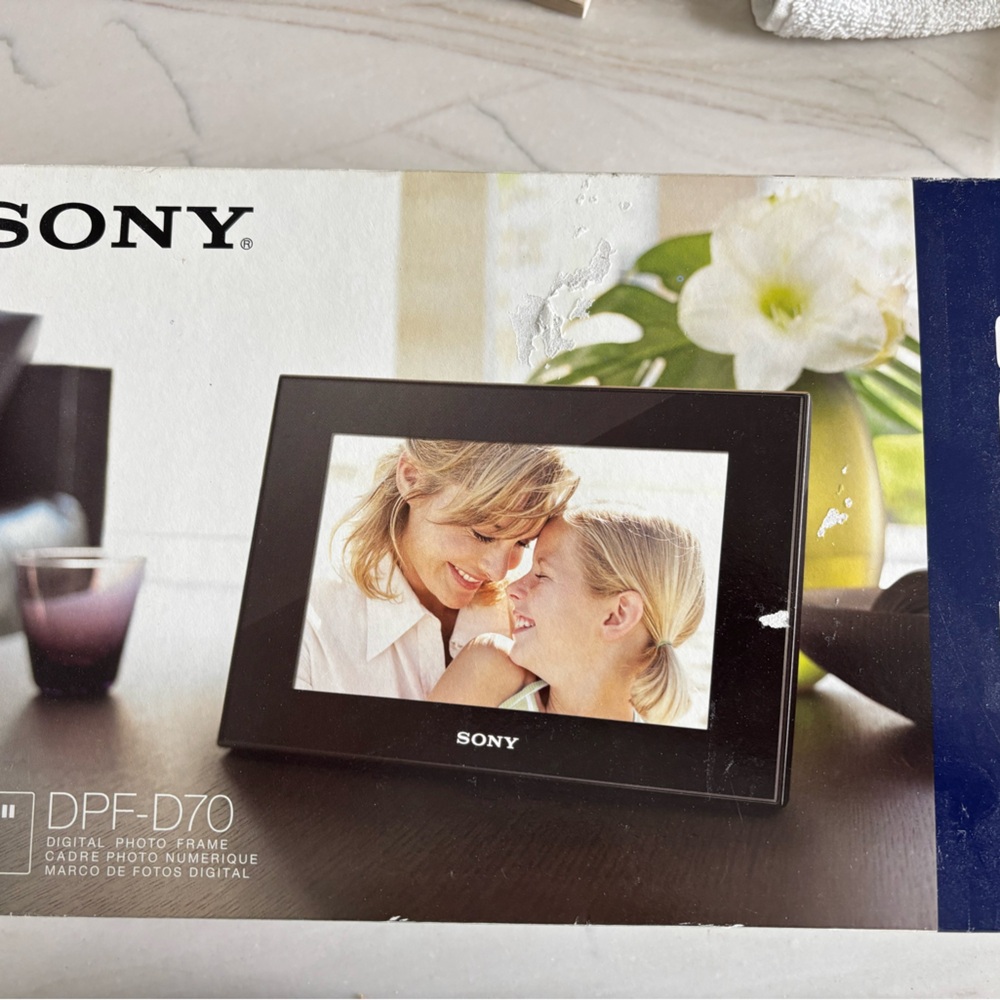 Sony Black Digital Display Frame